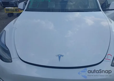 2025 Tesla Model Y Long Range Dual Motor All-Wheel Drive из США, поврежденный, VIN 7SAYGDEE0SA370590